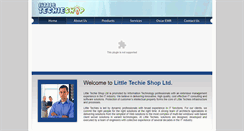Desktop Screenshot of littletechieshop.com